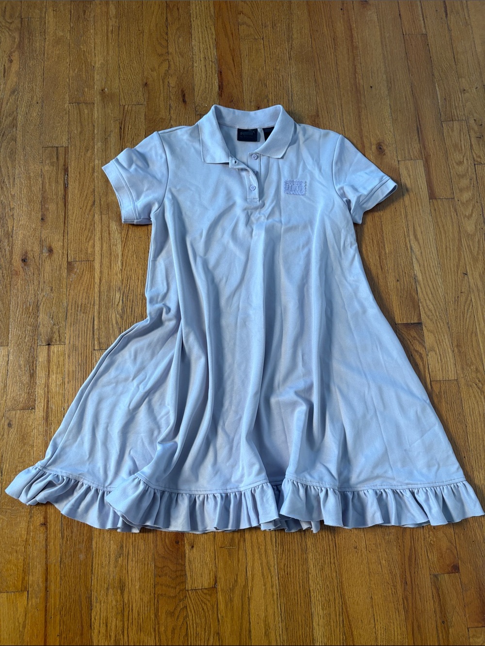 Puma by Rihanna / Fenty Lilac Sporty Ruffled Polo Dress - Picture 4 of 6